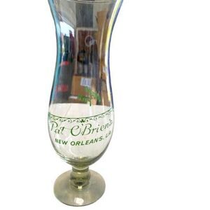 Pat O’Briens New Orleans 10” Have Fun Hurricane Glass Daiquiri Mixed Drinks